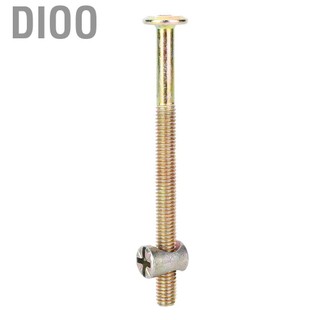 Dioo Đồ Nội Thất Bu Lông 10 Chiếc Thép Carbon Ốc Vít Với ​​Nòng Hạt Chốt Đai Ốc Kết Nối Nhanh Cho Cũi Giường Cũi Và Ghế