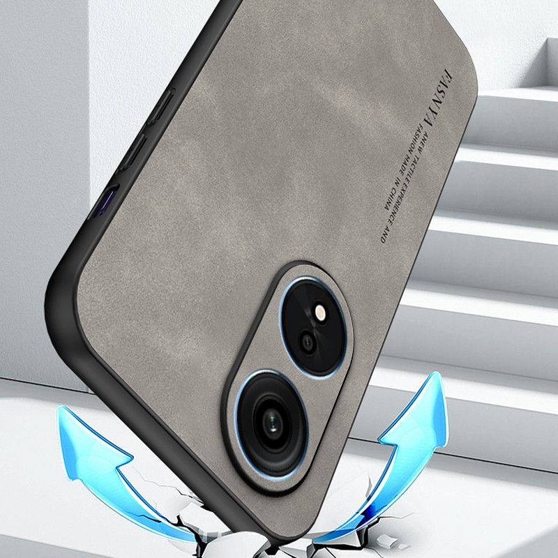 Mới Sang Trọng Dành Cho Honor X7B X7A X7 Da Cừu Mềm Chống Mồ Hôi Da Vỏ Bảo Vệ Điện Thoại