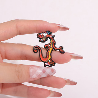 Mulan Mushu Dragon Men Trâm Quần Áo Thời Trang Phụ Kiện Quà Tặng Cho Bạn Bè