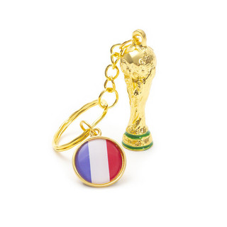World Cup Kim Loại Mặt Dây Chuyền Bóng Đá Lưu Niệm Móc Khóa Phụ Kiện Chìa Khóa Bóng Trò Chơi Quà Tặng