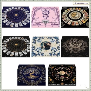 Khăn trải bàn thẻ Tarot, Thảm trải bài bói toán may mắn, Thảm vải trò chơi trên bàn, Bộ đồ trang trí trò chơi trên bàn