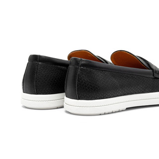 Giày da bò đục lỗ thoáng khí chính hãng FTTLeather, giày slip on nam cao cấp đế mềm chống trượt F905