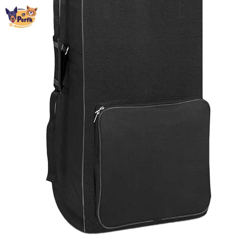 Túi Du Lịch Golf Vải Oxford Túi Hàng Không Di Động Có Thể Gập Lại Dung Tích Lớn Bảo Vệ Câu Lạc Bộ Golf Du Lịch Có Bánh Xe