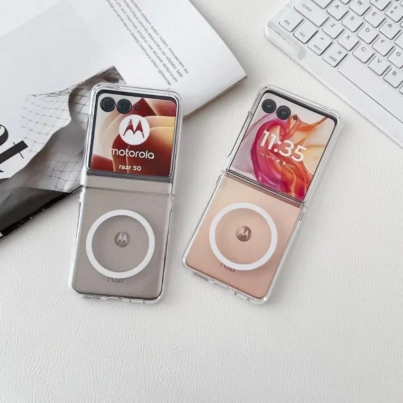 Ốp Điện Thoại Cho Motorola Razr 60 Pro 50 Ultra Mooto Razr 60 50 Vỏ Chống Sốc Trong Suốt