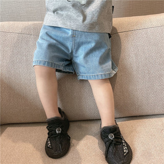 Quần short denim mỏng cho bé trai mùa hè