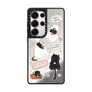 Ốp lưng Phone Case For cứng gương làm việc bận rộn từ tính cho Samsung Galaxy S25 24 23 UItra S25 24 Plus Vỏ bảo vệ chống sốc