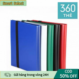 Sổ đựng card , album sưu tập thẻ bài Pokemon Yugioh Hàn quốc 9-Pocket đen 3x3 sổ card đựng thẻ túi đựng thẻ