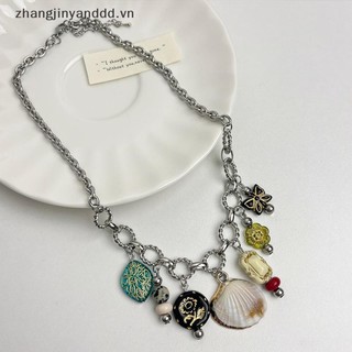 Vòng cổ ngọc trai giả màu xám bạc, dây chuyền thời trang phù hợp với áo len và trang sức xương đòn.