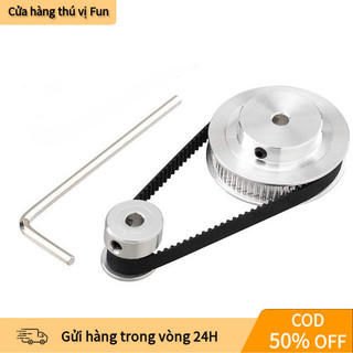 【COD】Puly Dây Đai Nhôm Truyền Động – Ròng Rọc Bánh Răng CNC Trục 5mm–8mm, Dùng Cho Động Cơ Stepper