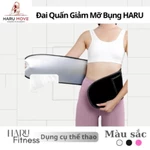Haru Move - Đai Quấn Giảm Mỡ Bụng HARU – Đai Quấn Bụng Đốt Mỡ, Siết Eo, Thấm Mồ Hôi, Tiện Lợi Chạy Bộ HR60 — ảnh 8