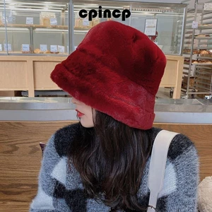 Mũ ấm ngư dân dày, tóc thỏ giả - Giữ ấm cho mùa đông