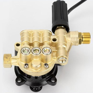 Bộ đầu bơm máy rửa xe mini, cao áp có chỉnh áp| Đầu bơm máy rửa xe gia đình, kèm rơ le điện