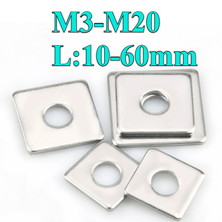 ((LXY) long đền vuông inox 304 M3-M20 L: 10-60mm (RM-VN-1)