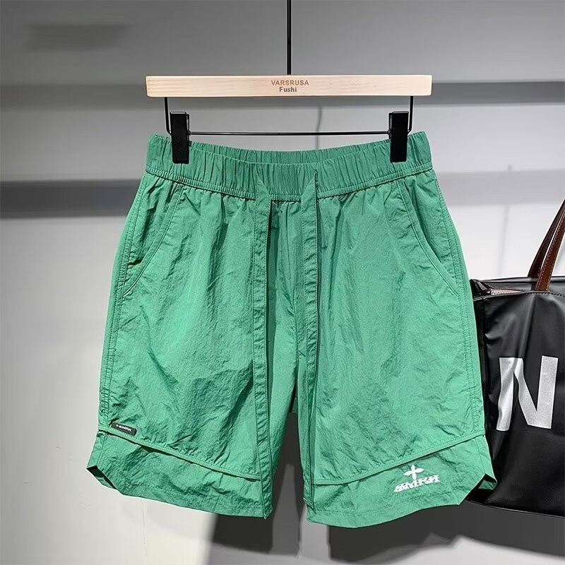 Quần Short Nam Đi Biển Họa Tiết, Khô Nhanh, Thích Hợp Mùa Hè