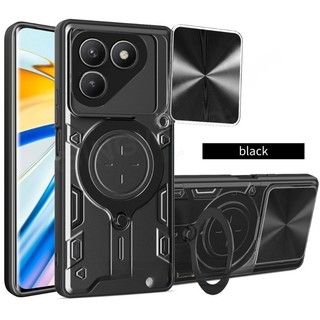 Vỏ cho Tecno Pova 7/Ultra/Spark/Slim/Curve/40C 4G/5G, chống sốc, giá đỡ ring, trượt, bảo vệ toàn diện, chống rơi