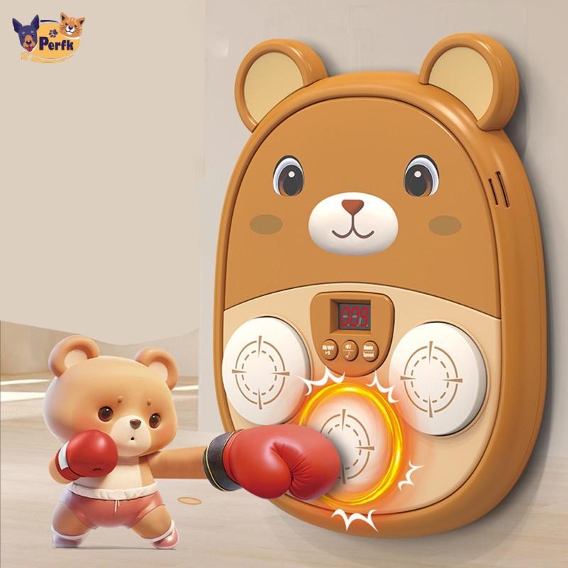 Mục tiêu đánh quyền gắn tường có găng tay, phù hợp phòng tập thể dục tại nhà cho cả gia đình