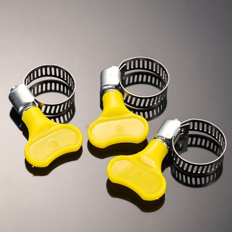 IOR 10lots Kẹp ống thép không gỉ đa năng cho kết nối khí nước Tay cầm an toàn 13 phạm vi đường kính 19mm