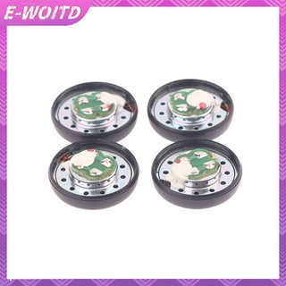E-WOITD 4 Cái DIY MX500 Tai Nghe Loa 15.4MM Đầu Phẳng Tai Nghe Loa HiFi Bass Chất Lượng Âm Thanh Đơn Vị Loa Phụ Kiện Tai Nghe E-WOITD