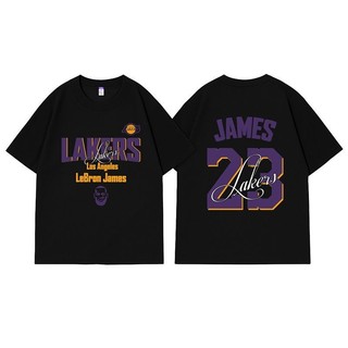 Lakers Áo Thun Thể Thao Ngắn Tay, Thoáng Khí, Nhanh Khô - Perfect Cho Huấn Luyện Bóng Rổ