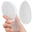 MONOSTYLE Glass Foot Rasp Plate, Peeling Double Sided Foot Scrubber, Exfoliating Glass Foot File Tool Chăm sóc móng chân