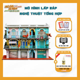 Mô hình gỗ tự lắp ráp DIY - Thế Giới Tí Hon - Chợ Lớn GP135-02