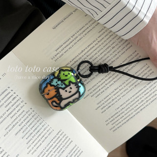 Ốp IMD cho AirPods Pro3 [2025] AirPods Pro2 Pro 4 3 2 1 Apple Tai nghe không dây Vỏ tai nghe Dopamine Mèo hoạt hình