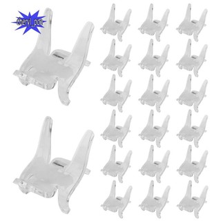 20 Chiếc Acrylic Hiển Thị Bộ Sưu Tập Nhỏ Đế Trưng Bày Để Trưng Bày Pha Lê Geodes Đá Khoáng Hóa thạch San Hô S