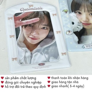 Móc Khoá Đựng Ảnh Card Idol To Khổ A4 Cute Xinh Quà Tặng Độc Lạ Timo VPBL39