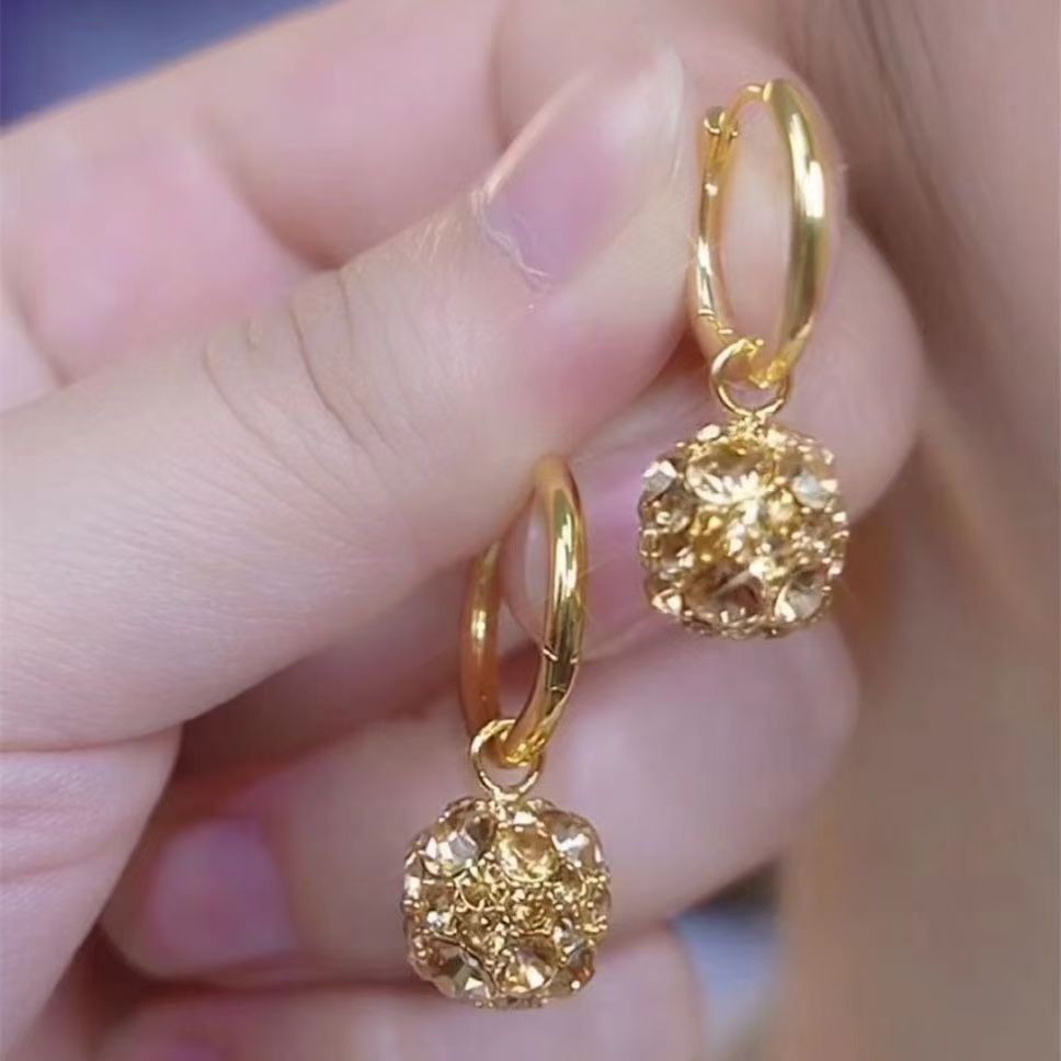 Phụ Nữ Thanh Lịch Nhẹ Bông Tai Sang Trọng Thời Trang Tiệc Khóa Tai Quà Tặng Sinh Nhật Khóa Tai Không Gây Dị Ứng