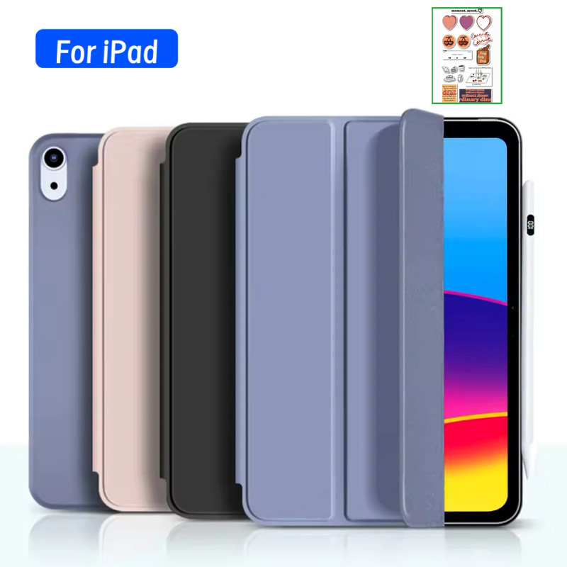 Ốp lưng iPad Air 11inch Từ tính Tự động đánh thức giấc ngủ cho iPad 11th A16 Pro 11inch 10th 10.9inch Air4 / Air5 7 / 8 / 9th 10.2 "Air1 / Air2 9.7 Mini 7 6 5 4 3