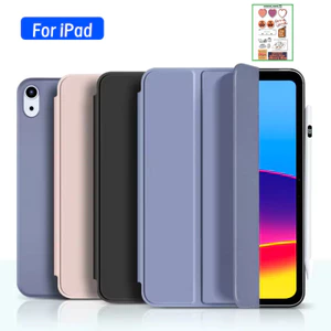 Ốp lưng iPad Air 11inch Từ tính Tự động đánh thức giấc ngủ cho iPad 11th A16 Pro 11inch 10th 10.9inch Air4 / Air5 7 / 8 / 9th 10.2 "Air1 / Air2 9.7 Mini 7 6 5 4 3