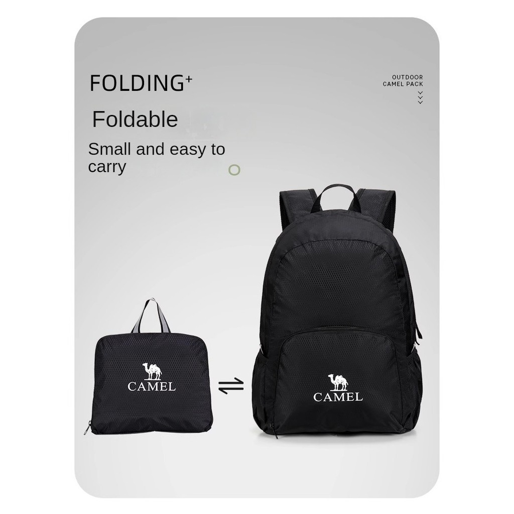 CAMEL CROWN Ba lô ngoài trời nam nữ ba lô chống thấm nước đi bộ đường dài leo núi