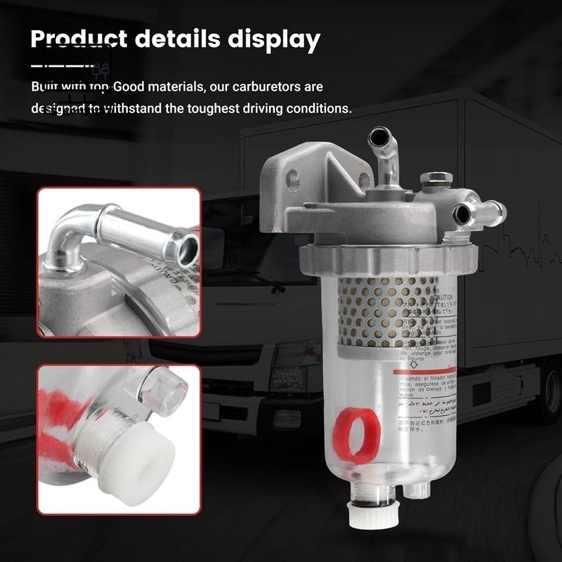 [Gouyu77] Bộ lọc nhiên liệu tách nước dầu xe tải ME121646 Dành Cho Mitsubishi Fuso FV515 F380 PS380 FP380 8DC9 6D24 6M70 FV51J CANTER