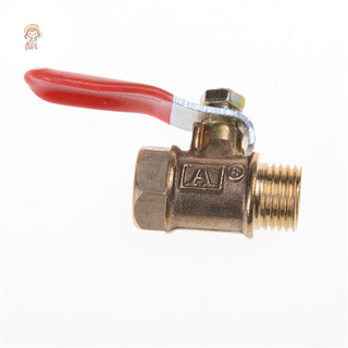 TWE 1 / 4 '' M / F Full Port Nội tuyến Đồng thau Nước Khí Nhiên Liệu Dòng Van ngắt VN