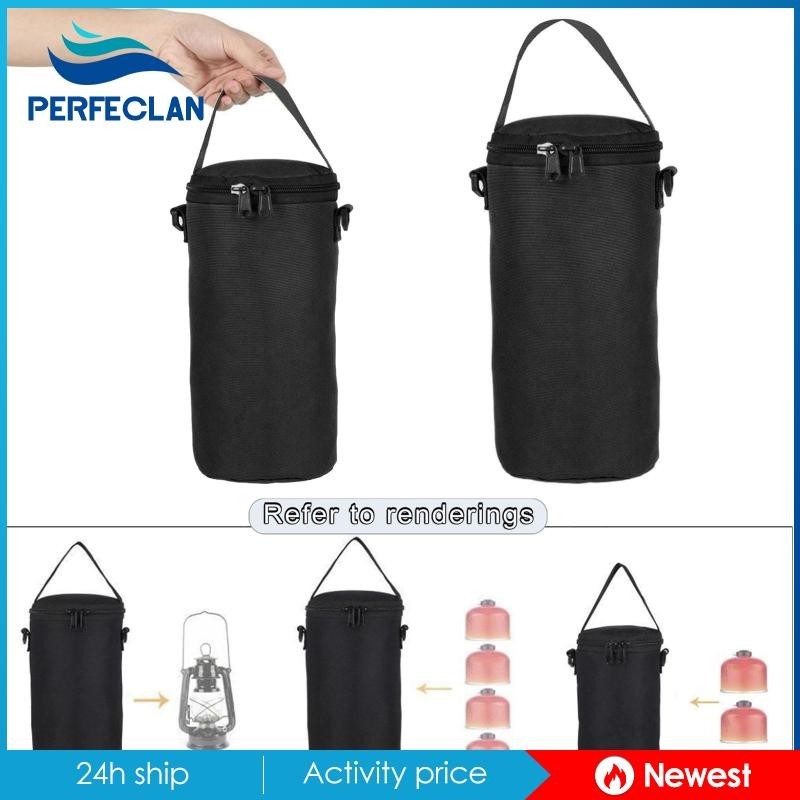 Bình Gas Túi Bảo Quản Cắm Trại Ngoài Trời Đi Bộ Đường Dài Hộp Đựng Nhiên Liệu Bao Túi Bảo Quản