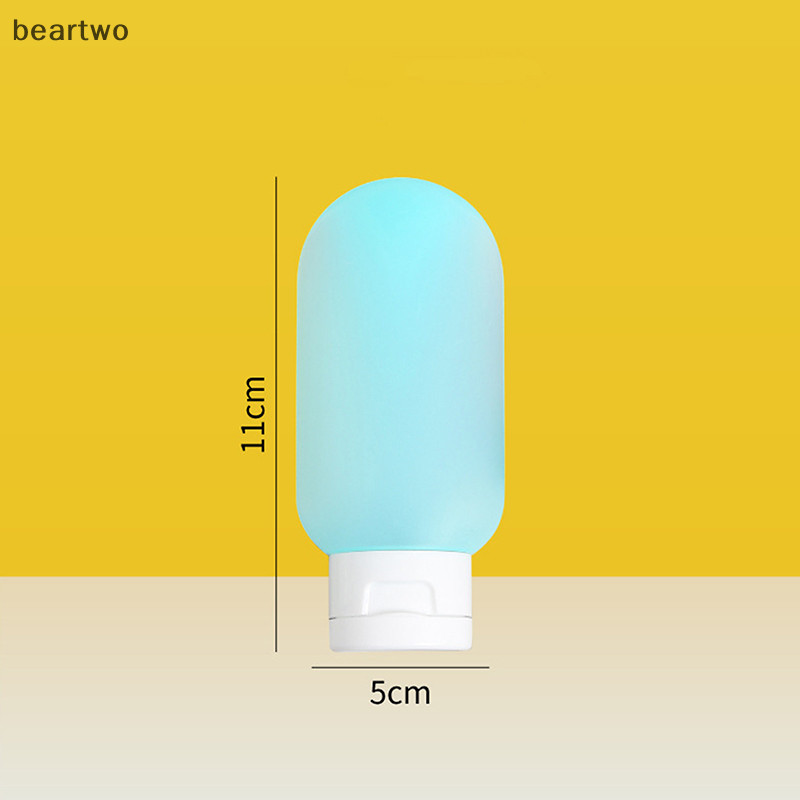< Beartwo > 1 / 3 Bộ Chai Du Lịch Có Thể Đổ Lại Dầu Gội Sữa Tắm Ống Gel Mỹ Phẩm Trống Hộp Đựng Chất Lỏng Di Động Dụng Cụ Đổ Lại Đẹp