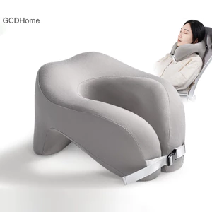 Gcdhome Cổ Xốp Du Lịch Hình Chữ U Nguyên Chất Cho Máy Bay Văn Phòng Phòng Ngủ Cổ Tử Cung Chuyến Bay Ngủ Cổ Hỗ Trợ HOT