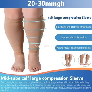 23 ~ 32mmHg Nam Nữ Plus Size S-7XL Giãn Tĩnh Mạch Hỗ Trợ Tất Ngón Chân Y Tế Nén Tất Để Chạy yoga