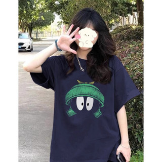 Áo thun nữ 3158 tay ngắn in họa tiết cotton mùa hè thoáng mát
