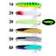 1 Chiếc Kim Loại Mồi Cứng Spinner Thìa 5-40g Chìm Thìa Kim Loại Mồi Câu Cá Jig Mồi Dạ Quang Cho Nước Mặn Câu Cá Nước Ngọt.