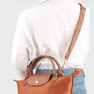 Dây đeo túi thay thế da, điều chỉnh, dài, cho Longchamp mini/bánh bao; phụ kiện chuyển đổi vai