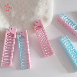 Parade Sáng Tạo Di Động Nhỏ Gọn Du Lịch Gấp Lược Di Động Gấp Tóc Lược Massage Chống Tĩnh Điện Dụng Cụ Làm Tóc VN