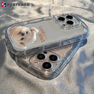 Ốp Điện Thoại Túi Khí Corgi Dễ Thương Cho Xiaomi 14 13 13T 12 12T Mi 11 Ultra 10T Lite 10 9 Civi 4 3 2 Poco X6 X5 X4 X3 GT X2 M4 M3 F6 F5 F2 Pro F4 F3 Vỏ mềm trong suốt