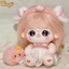 Búp bê Cotton 20cm + Váy đeo ngẫu nhiên 1 mảnh + Bộ trang phục, Búp bê hình người dễ thương, Phụ kiện búp bê sang trọng, Quà tặng trang phục ý nghĩa (0469)