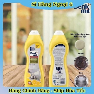 [DATE MỚI NHẤT] Tẩy rửa xoong nồi bồn rửa Denkmit 750ml tẩy inox sáng bóng - Hàng nội địa Đức