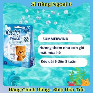 [auth] Túi thơm tủ quần áo cho bé Kuschel weich hình gấu trẻ em an toàn - Nội địa Đức đủ Bill [Hot]