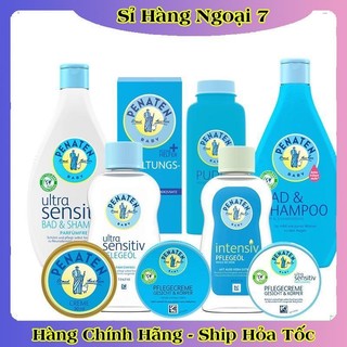 Sữa tắm gội, kem dưỡng da, tinh dầu massage, tinh dầu tràm tắm Penaten Đức cho bé từ sơ sinh