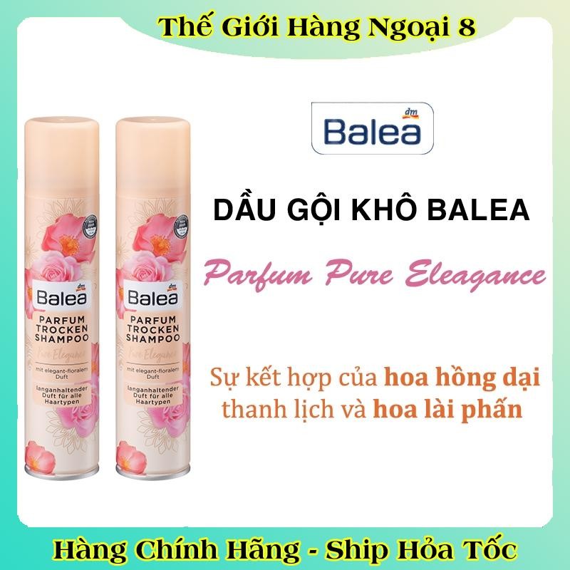 Dầu gội khô Balea dưỡng tóc mềm mượt, tóc sạch bồng bềnh 200ml của Đức- Date mới nhất