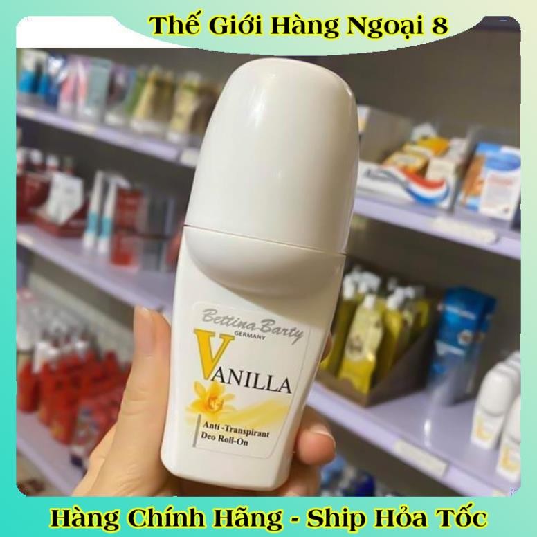 [auth] Lăn Khử Mùi Hương Nước Hoa Vanilla Bettina Barty Cho Nữ 50ml Của Đức [Hot]
