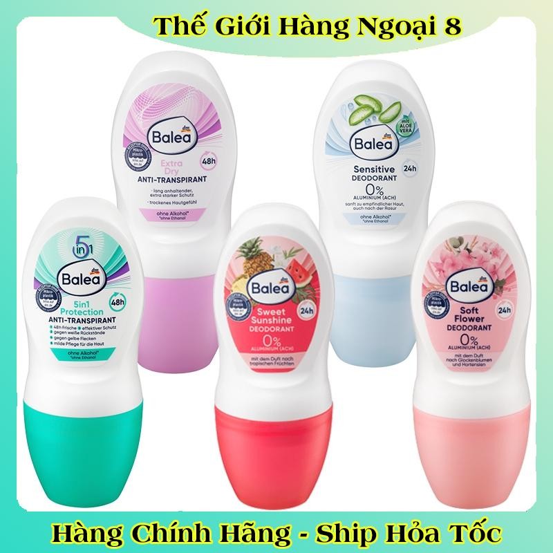 [auth] [ĐỦ BILL] LĂN VÀ XỊT KHỬ MÙI BALEA, KHỬ MÙI, NGĂN MỒ HÔI LÊN ĐẾN 48H, 50ML -150ML, HÀNG NỘI ĐỊA ĐỨC [Hot]